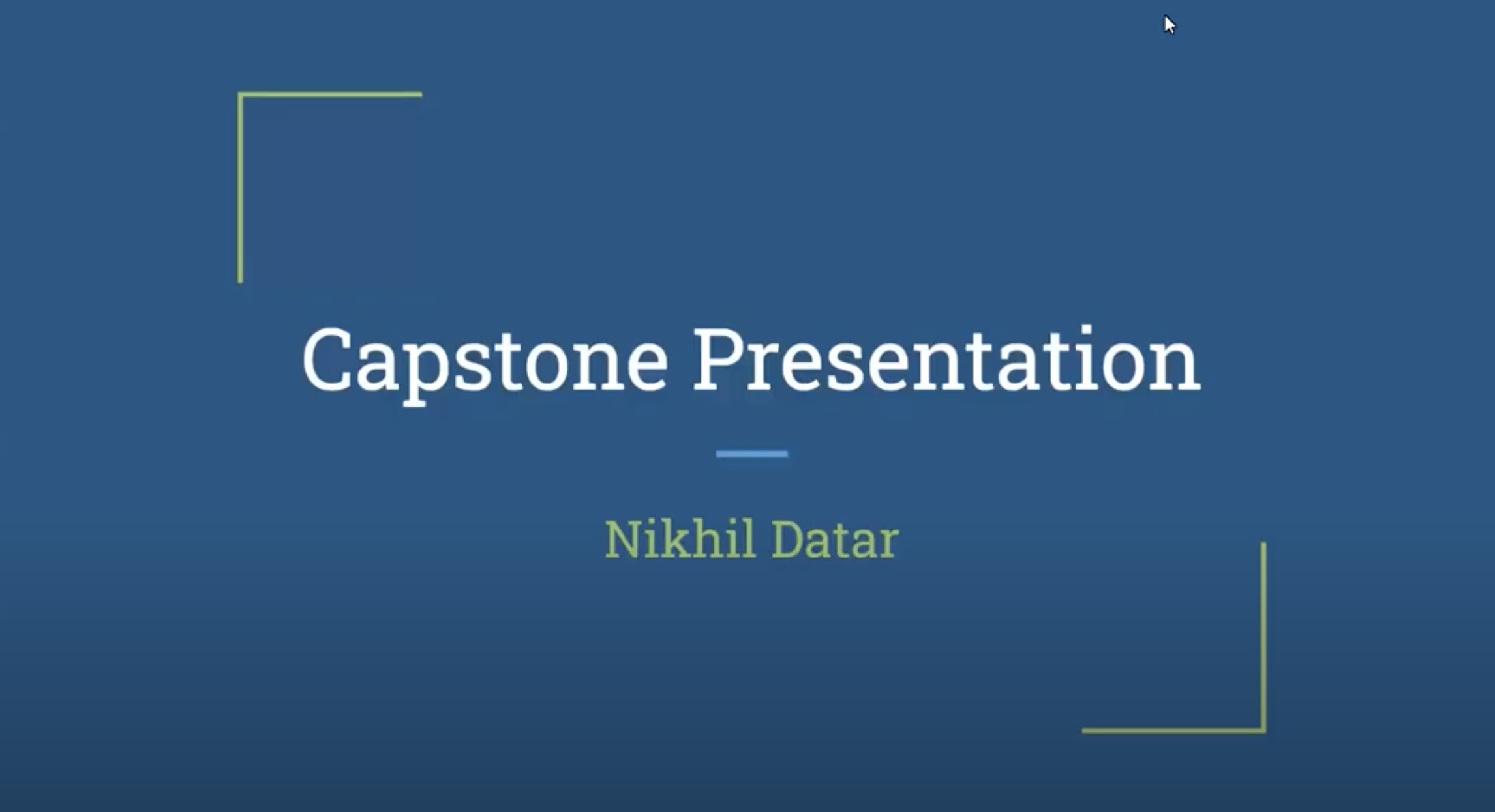 GENED 1038: Sleep Capstone Presentation