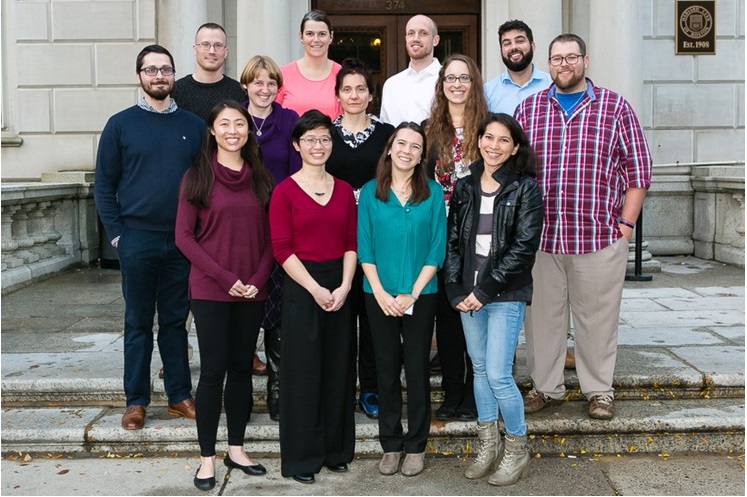 Picture of members of the research training program
