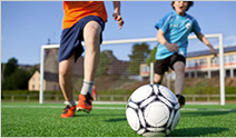 Children Playing Soccer